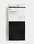 3pk Opaque Knee Highs 