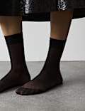 5pk 10 Denier Ladder Resist Matt Ankle Highs