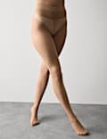 Lot de 3 paires de collants mats ind&eacute;maillables 10 deniers