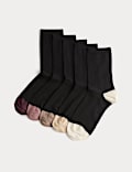 5pk Super Soft Ankle High Socks 
