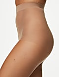 2pk 5 Denier Bare Invisibles Open Toe Tights