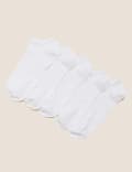 5pk Cotton Rich Trainer Liner Socks™
