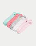 5pk Tropical Embroidered Trainer Liners™