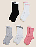 5pk Cotton Rich Crew Socks