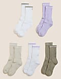 5pk Cotton Rich Crew Socks