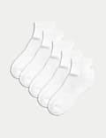 5pk Cotton Rich Cushioned Anklets