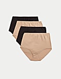 4pk Pure Cotton Full Briefs