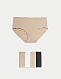 5pk Cotton Rich High Rise Shorts