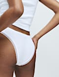 3pk Cotton Rich Rib Miami Knickers