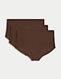 3pk No VPL High Rise Knicker Shorts