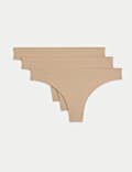 3pk No VPL Thongs