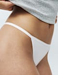 7 Pack Microfibre G-String Thongs