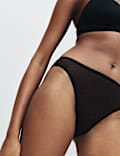 5pk Microfibre High Leg Knickers