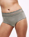 3pk Cotton Rich High Rise Shorts
