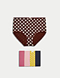 5pk Cotton Rich Lycra® Full Briefs