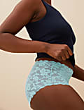 3pk Freecut Lace High Rise Knicker Shorts