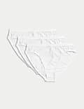 3pk Wildblooms High Leg Knickers