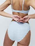 3 pack Cotton Rich High Leg Knickers
