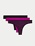 3pk Flexifit™ Modal Thongs