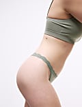 3pk Cotton Rich Tanga Thongs
