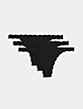 3pk Cotton Rich Tanga Thongs
