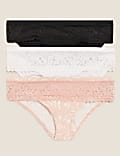 3pk Low Rise Bikini Knickers