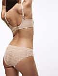 3pk Flexifit&trade; Lace Brazilian Knickers