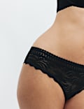 Brazilsk&eacute; kalhotky Flexifit&trade; s krajkou, 3 ks v balen&iacute;