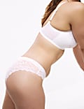 3pk Flexifit™ Lace Brazilian Knickers