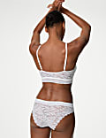 3pk Flexifit™ Lace Brazilian Knickers