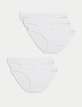 5pk Cotton Lycra® Bikini Knickers