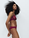 3er-Pack Jasmine Brazilian-Slips aus Mesh