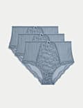 3pk Jasmine Lace Full Briefs