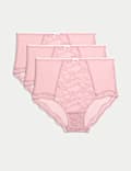 3pk Lace Full Briefs