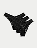 3pk Lace Miami Knickers