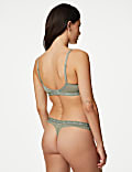 Pack de 3 tangas de malla y encaje
