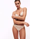 3pk Body Soft™ Lace Thongs