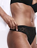 3pk Body Soft™ Lace Thongs