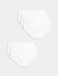 5pk Cotton Rich High Rise Shorts