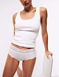 5pk Cotton Rich High Rise Shorts