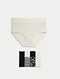 5pk Cotton Rich Printed Full Briefs