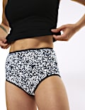 5pk Cotton Lycra™ Printed Full Briefs