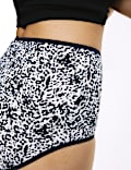 5pk Cotton Lycra&trade; Printed Full Briefs