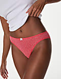 5pk Cotton Lycra™ High Leg Knickers