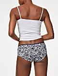 5pk Cotton Lycra™ Printed Low Rise Shorts