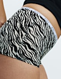 4 Pack Cotton Rich Body Logo Knicker Shorts