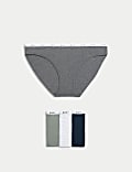 4pk Cotton Rich Bikini Knickers