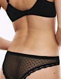 3pk Amelia Lace Brazilian Knickers