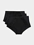 3pk Amelia Lace Full Briefs