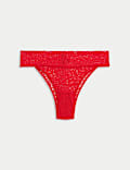 Animal Print Lace Miami Knickers
